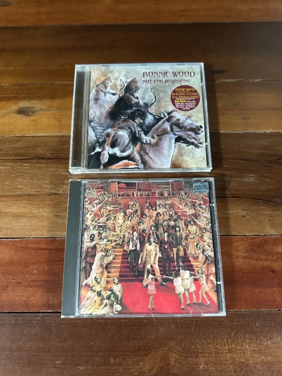 Rolling Stones e Ron Wood - Lote c/ 2 CDS