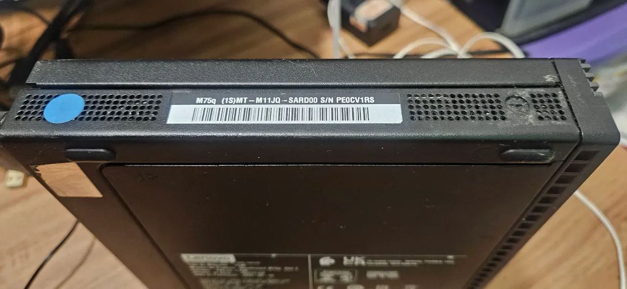 (MiniPc) ThinkCentre Lenovo M75q Ryzen 5 PRO 5650ge - Foto 5