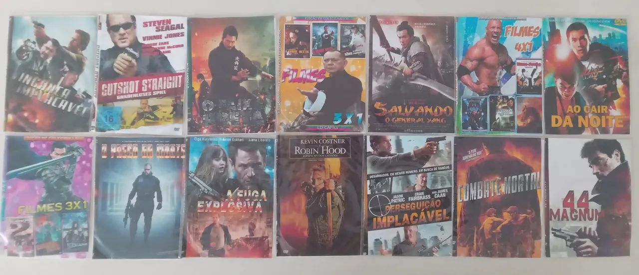 Lote com 302 DVDs de Filmes - Foto 2