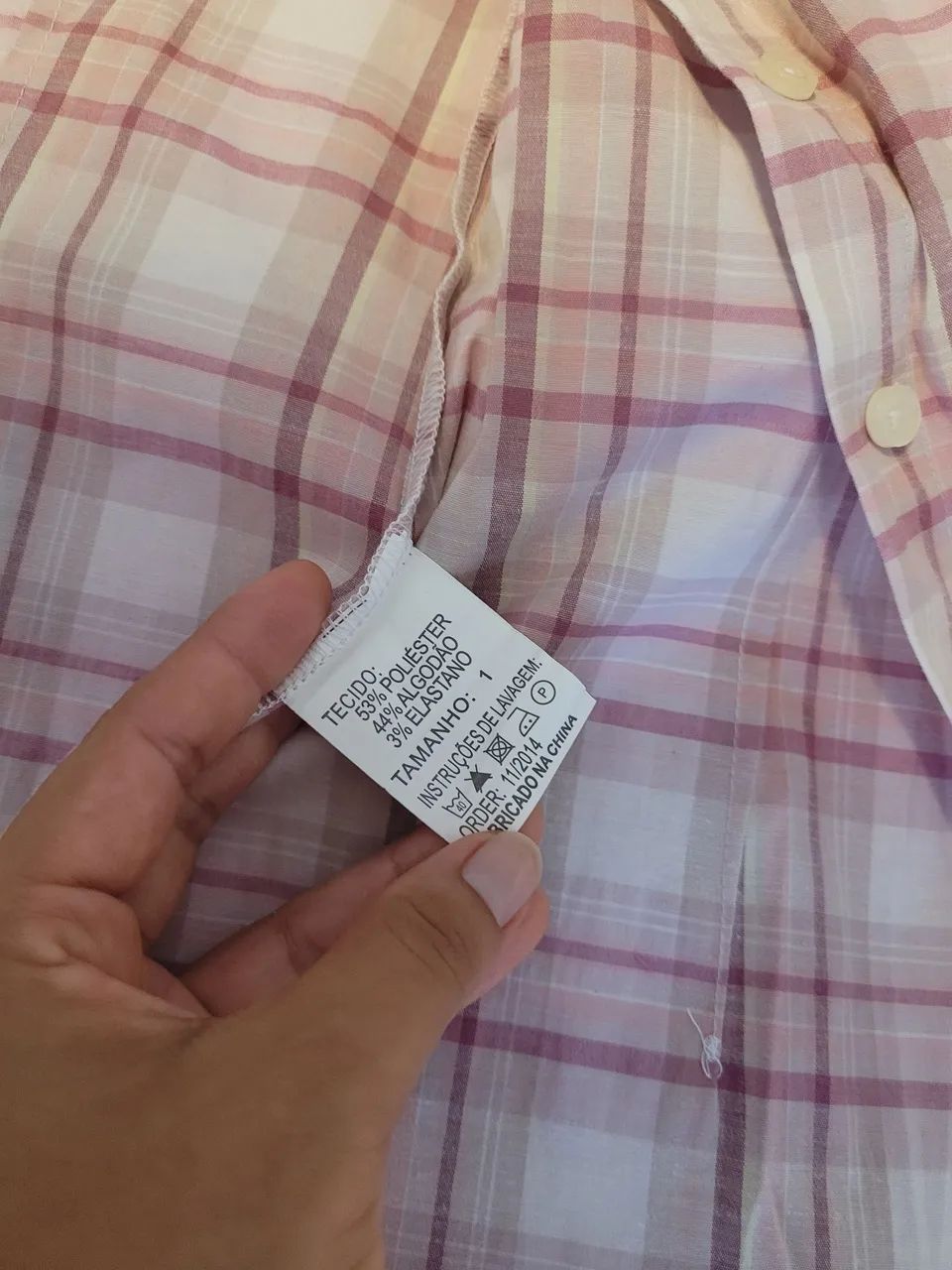 Camisa xadrez Colombo  - Foto 3