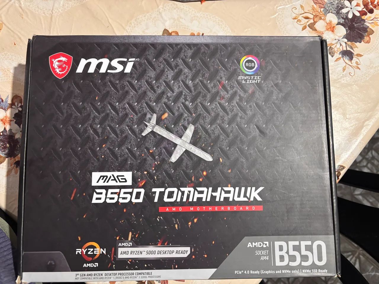 MSI Mag B550 Tomahawk + 2x8 Asgard b-die 