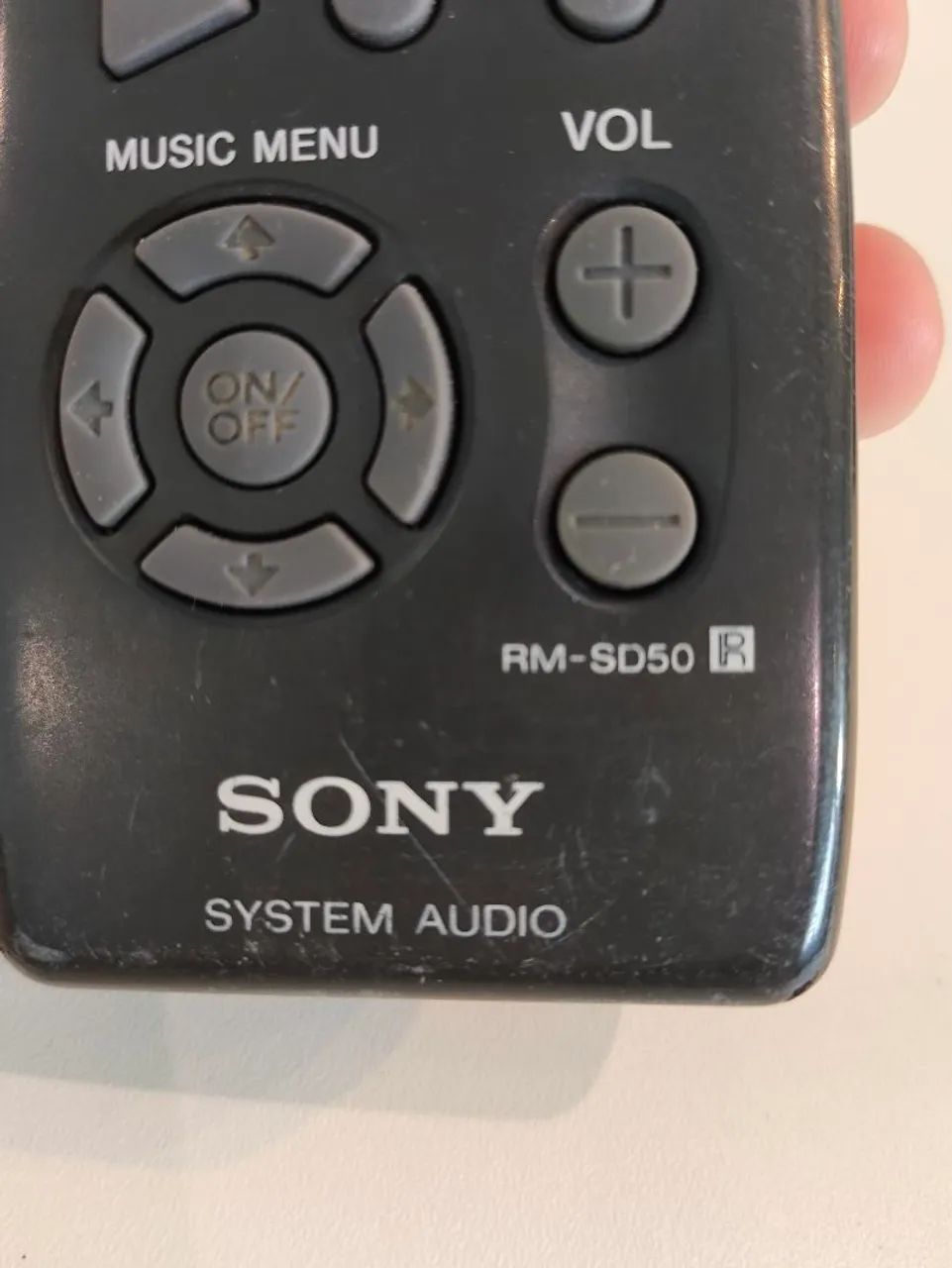 Controle remoto system áudio Sony RmSD50 USADO funcionando  - Foto 2