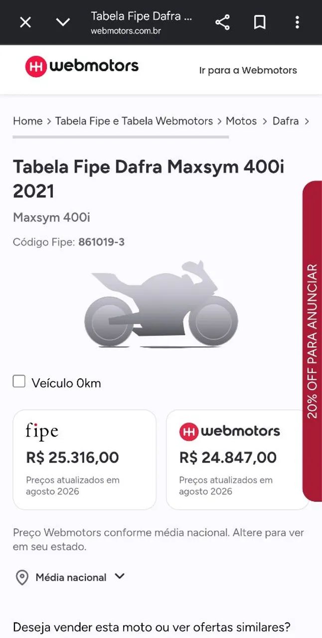 Vendo Minha Dafra Maxsym 400i - Foto 4