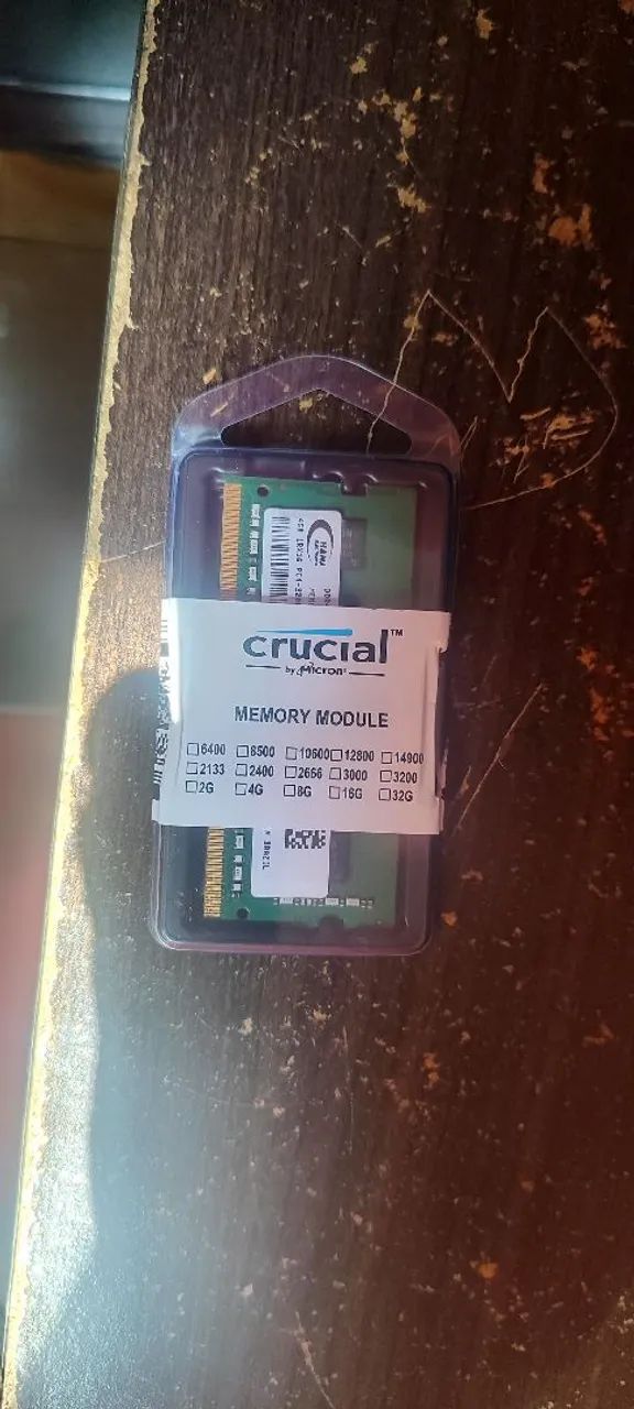 Memória RAM 4GB DDR 4