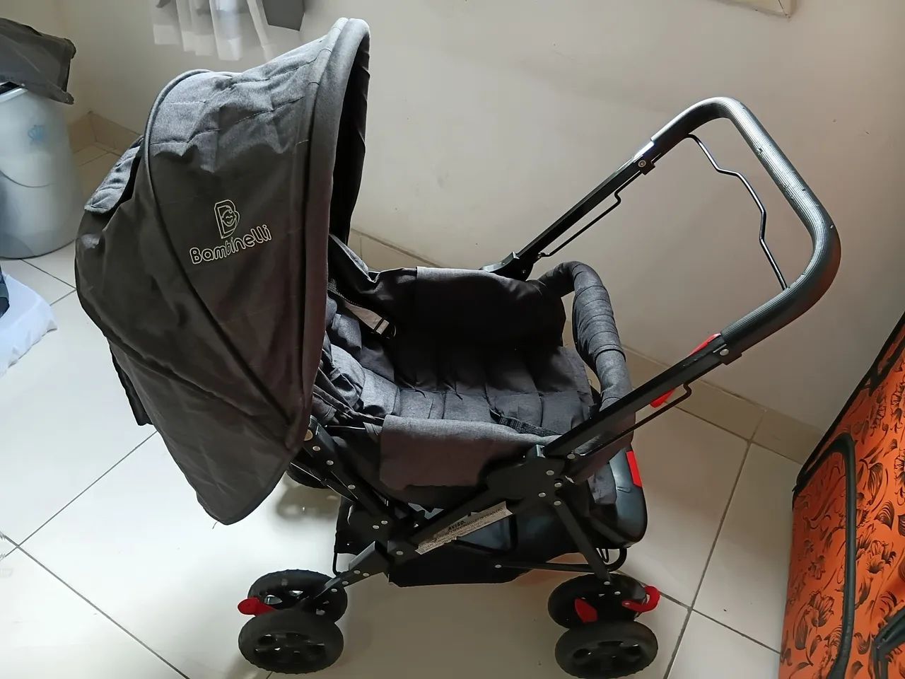 CARRINHO DE BEBE PARA PASSEIO - Foto 5