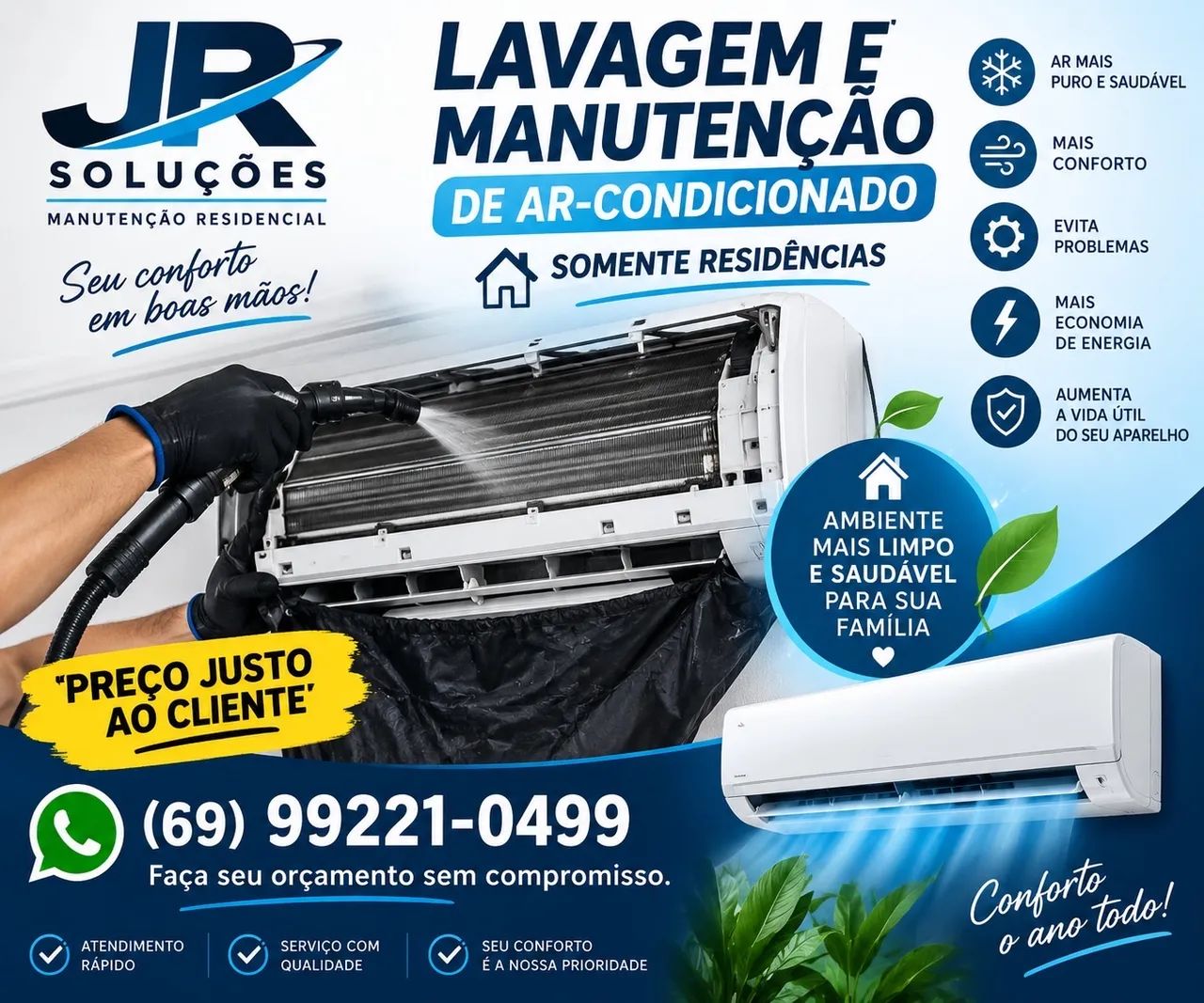 Limpeza e manutenção de ar-condicionado  - Foto 5
