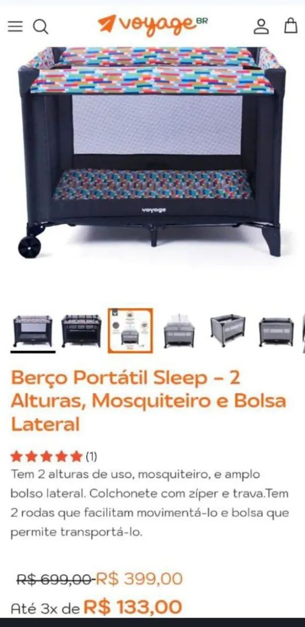 Cercadinho para bebê  - Foto 3