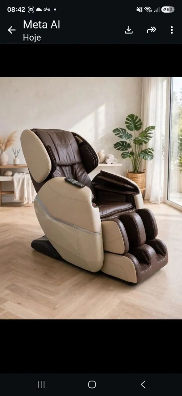 Poltrona de Massagem Paradise - Cor Bege