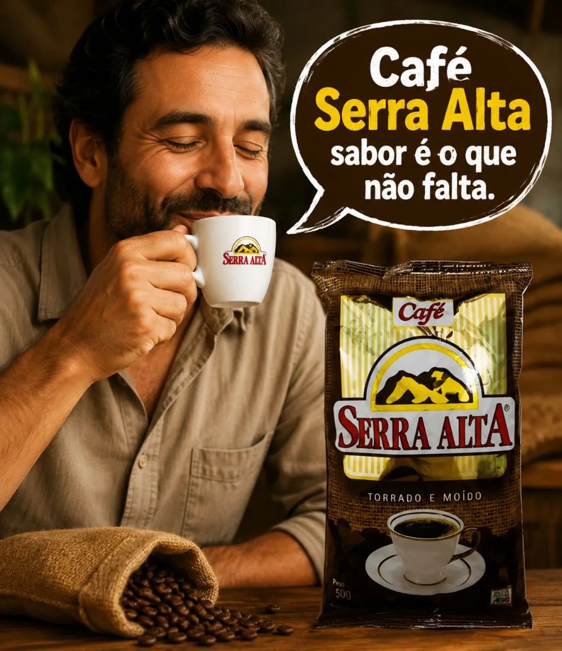 Café Serra Alta - kit com 4 pacotes de 500g cada. - Foto 2
