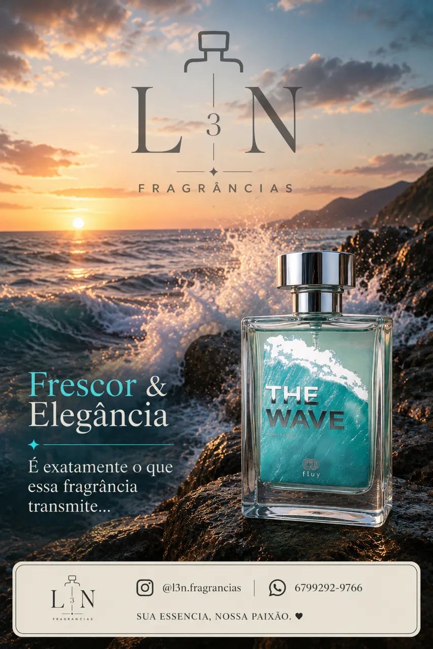 Perfume - The Wave 100ml - Fluy - Foto 2