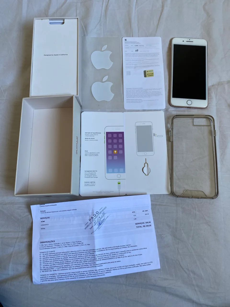 Iphone 8 plus rose gold