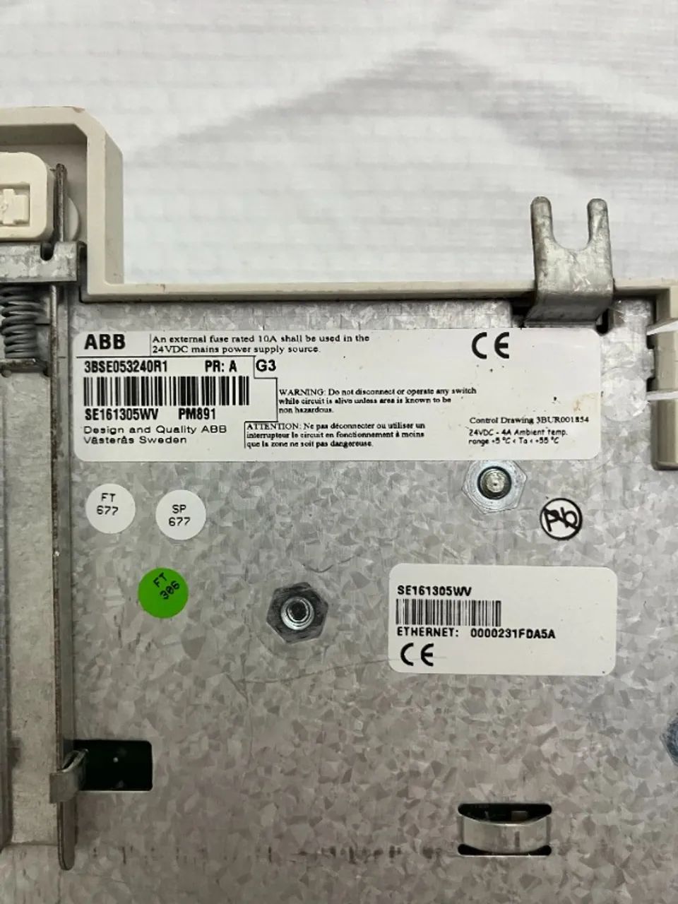 CONTROLADOR AC800M PM891 - ABB (3BSE053240R1)