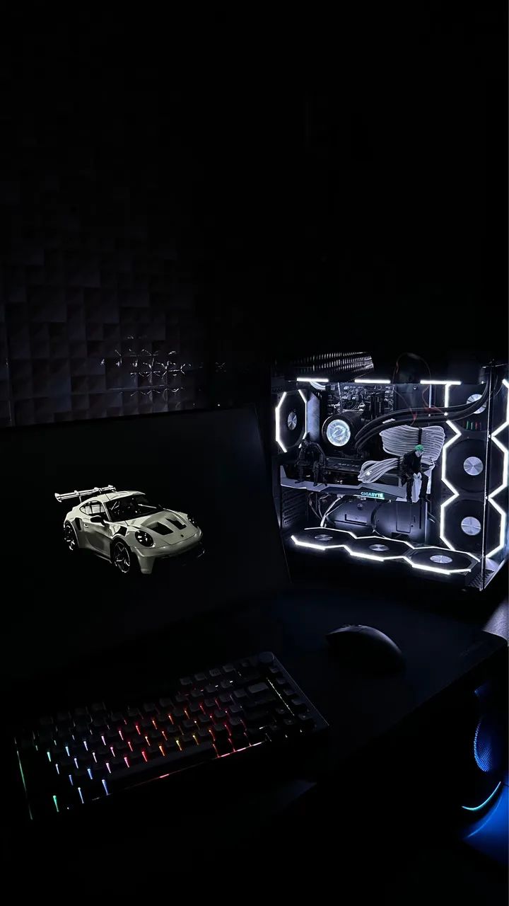 Pc gamer completo dois monitores