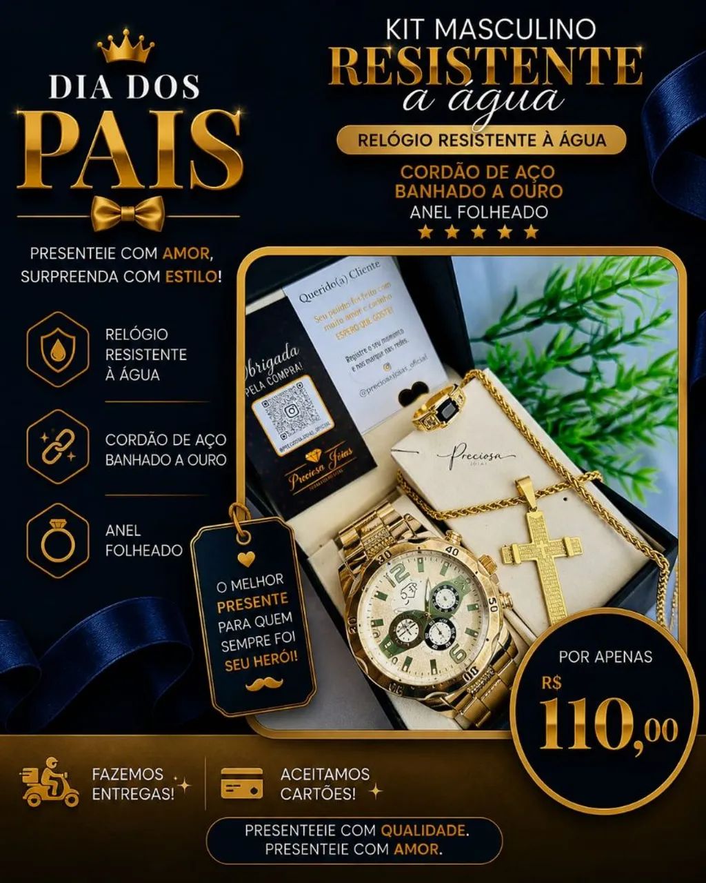 Presente dia dos pais 