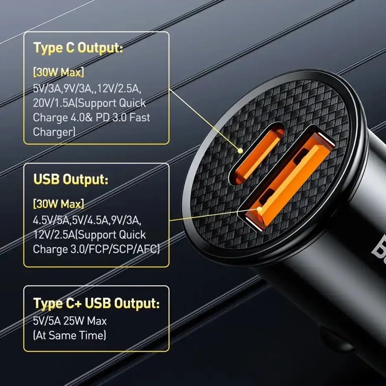 Carregador Veicular Baseus - Produto Novo - Foto 2