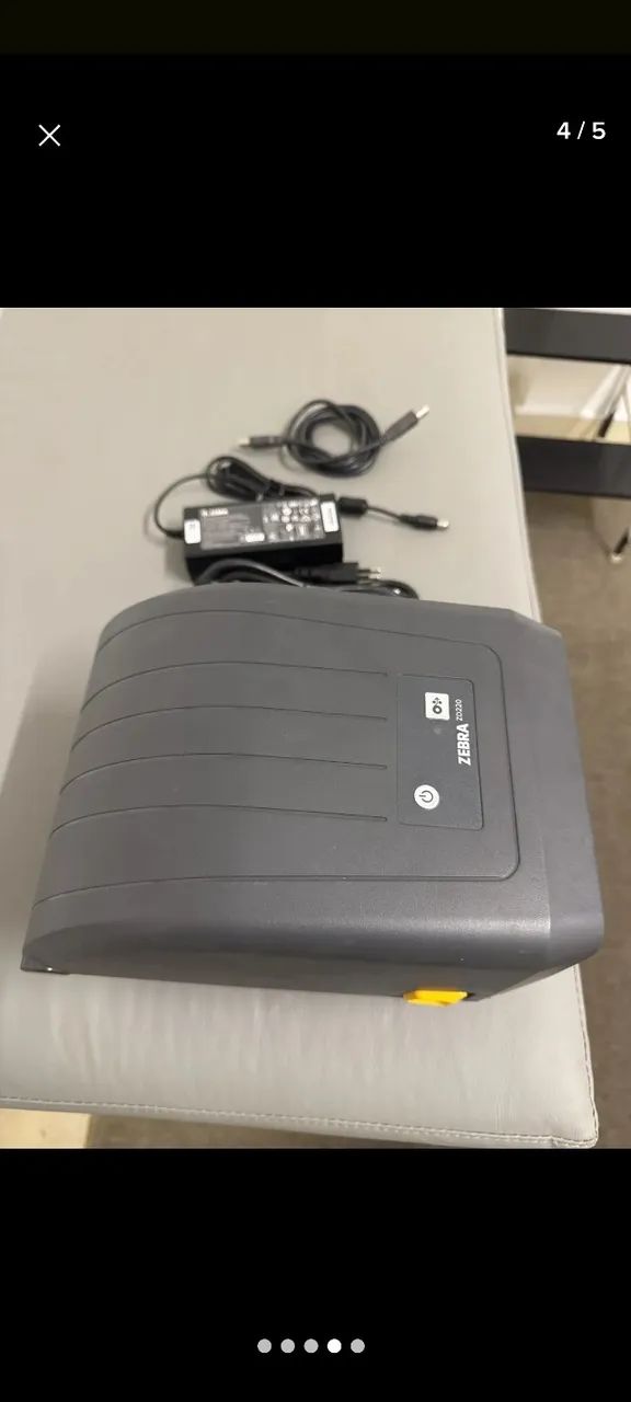 IMPRESSORA ZEBRA ZD220, Usada - Foto 4