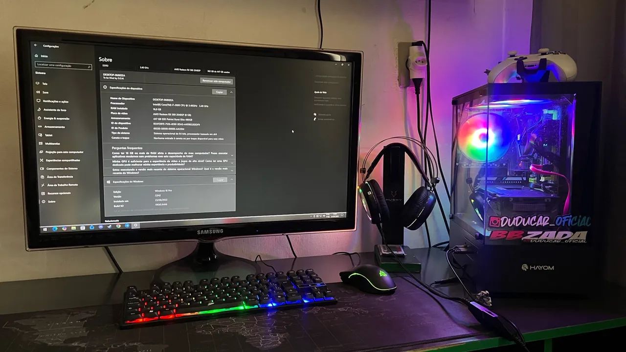 Pc gamer completo 