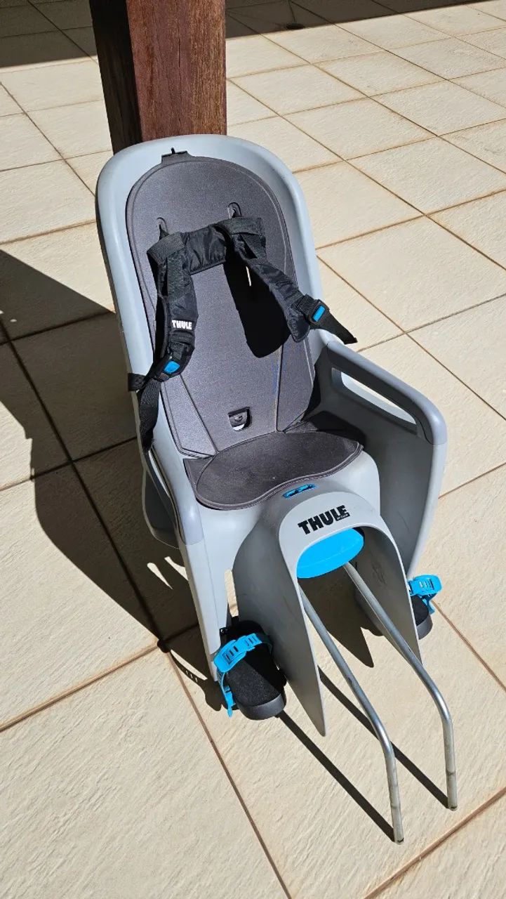 Cadeirinha Infantil Thule Ridealong Light Gray (Usado) - Foto 5