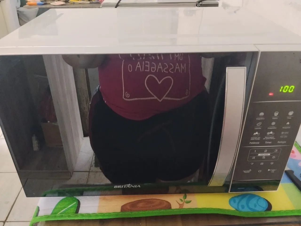 Microondas Britânia 31 litros  - Foto 2