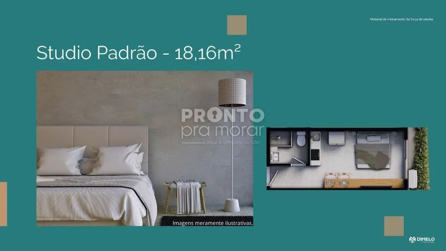 Flat com 1 quarto em Porto de Galinhas