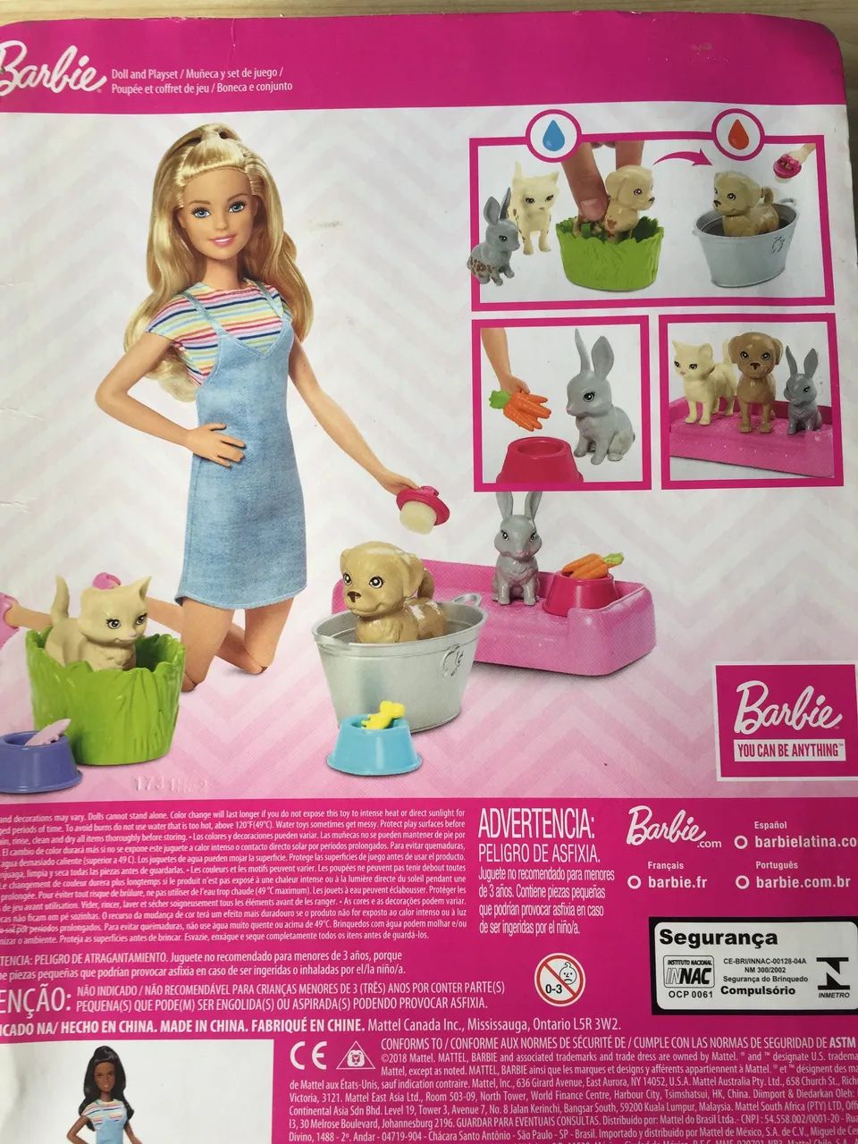 Barbie play wash pets e acessórios para pets - Foto 3