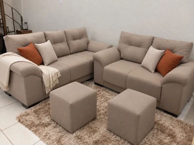 CONJUNTO DE SOFÁ+ BRINDES!! - Foto 2
