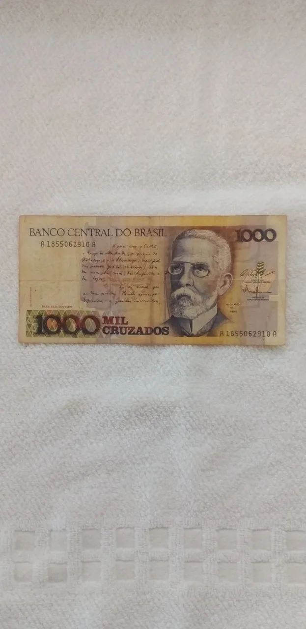 Cédulas nacionais antigas.  - Foto 4