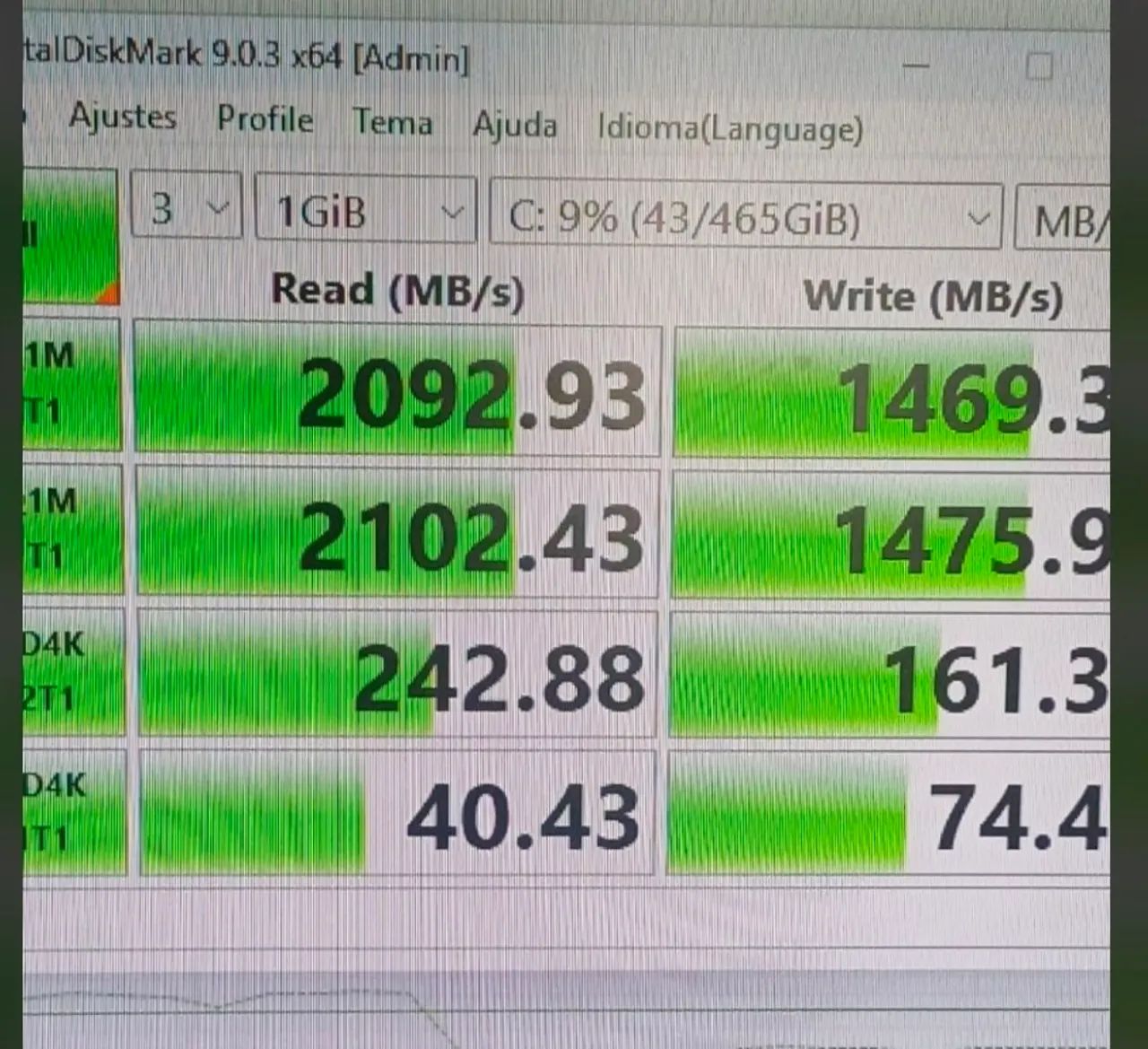 NVME ADATA 500GB