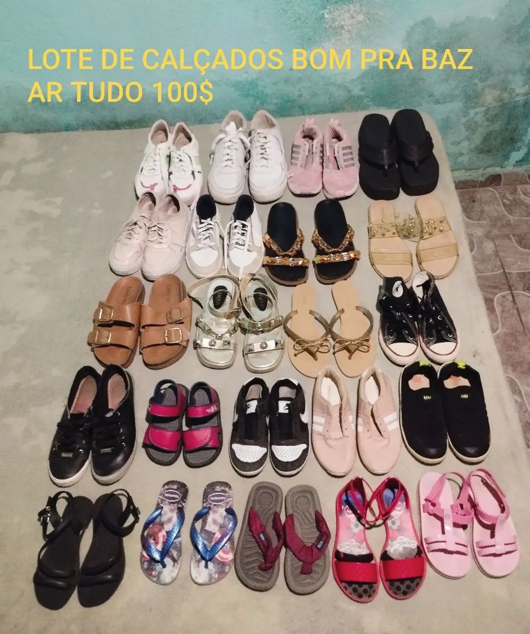 LOTE ROUPA/CALÇADOS & BOLSAS  - Foto 3