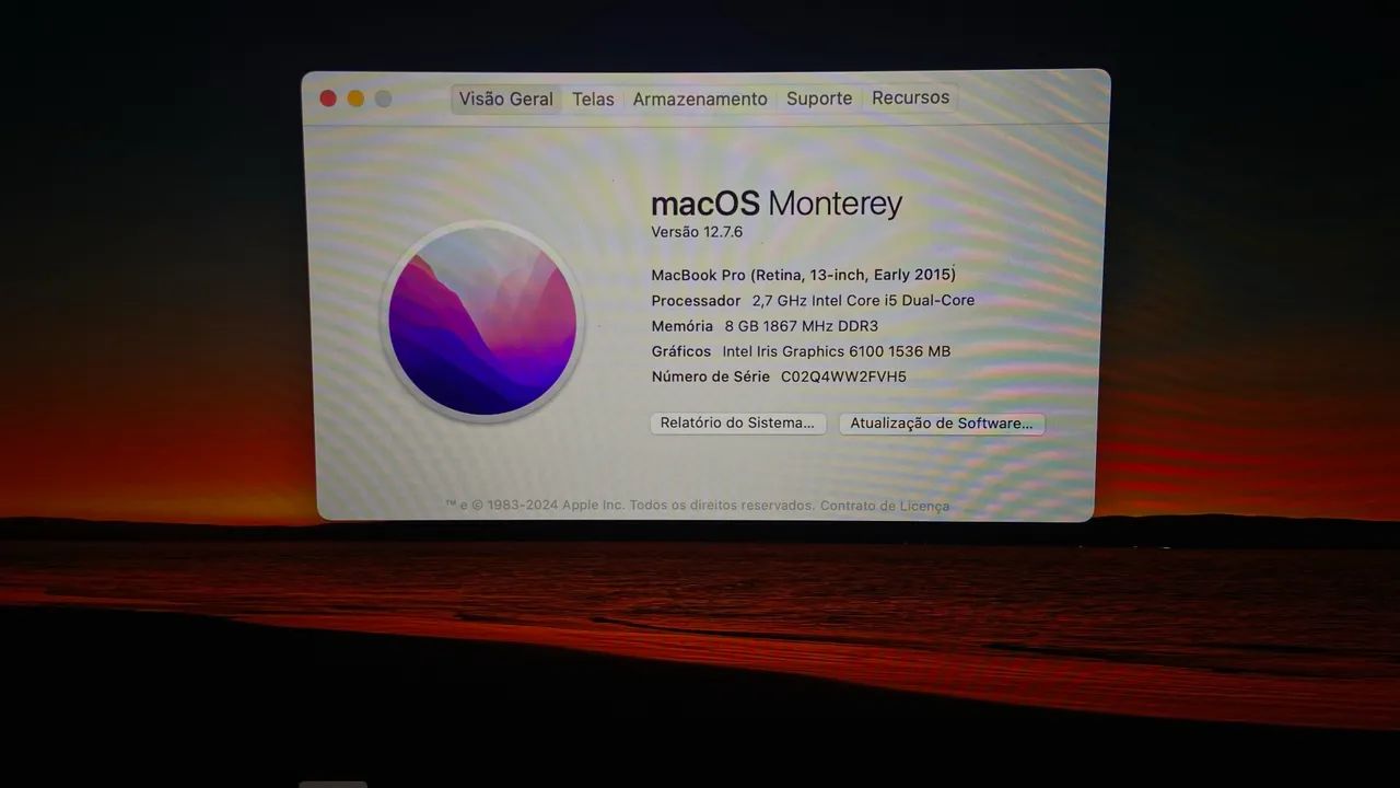 MacBook Pro (Retina, 13 polegadas, 2015) - 8GB RAM / Tela Retina - Foto 3