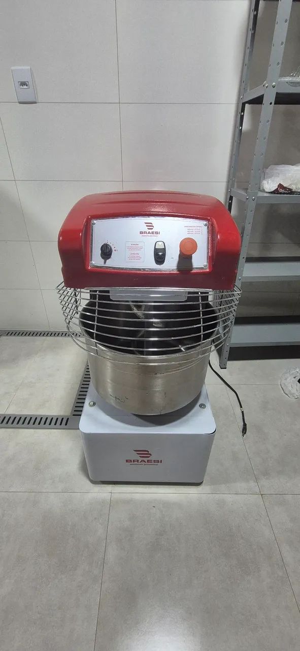 Amassadeira Espiral 25 kg AES-40/1 G3 220v Braesi - Foto 3