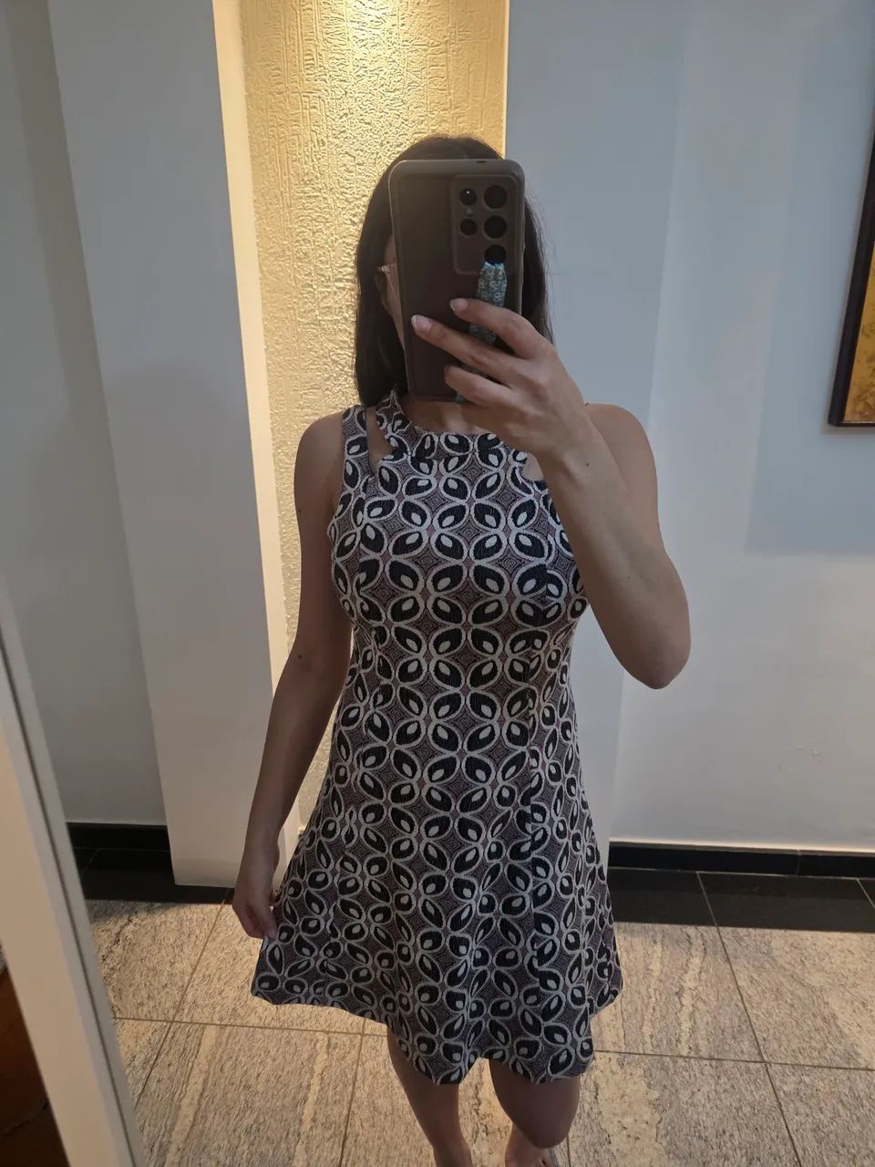 Vestido M com lycra tecido lãzinha grosso  - Foto 2