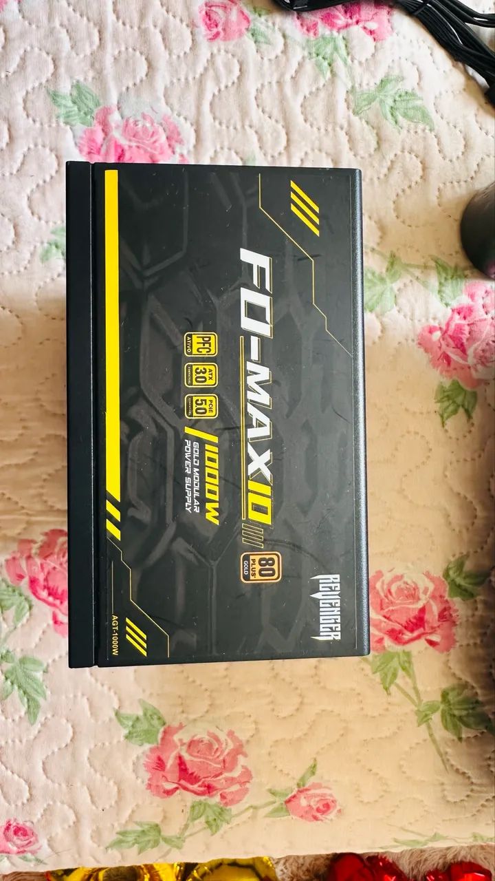 Fonte Atx 1000w Real 80plus Gold Revenger - Foto 2