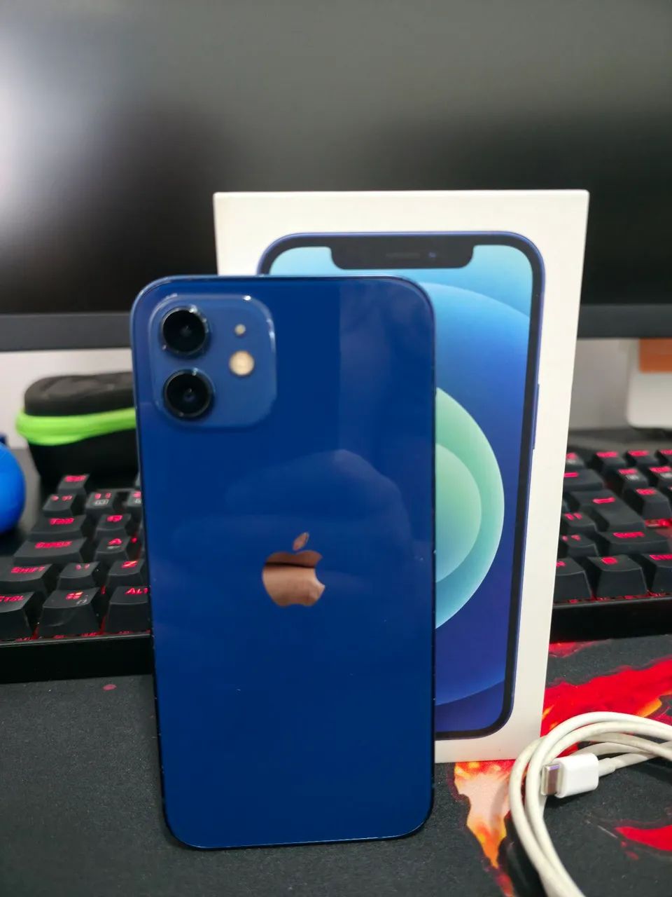 Iphone 12 64GB Azul - Foto 2