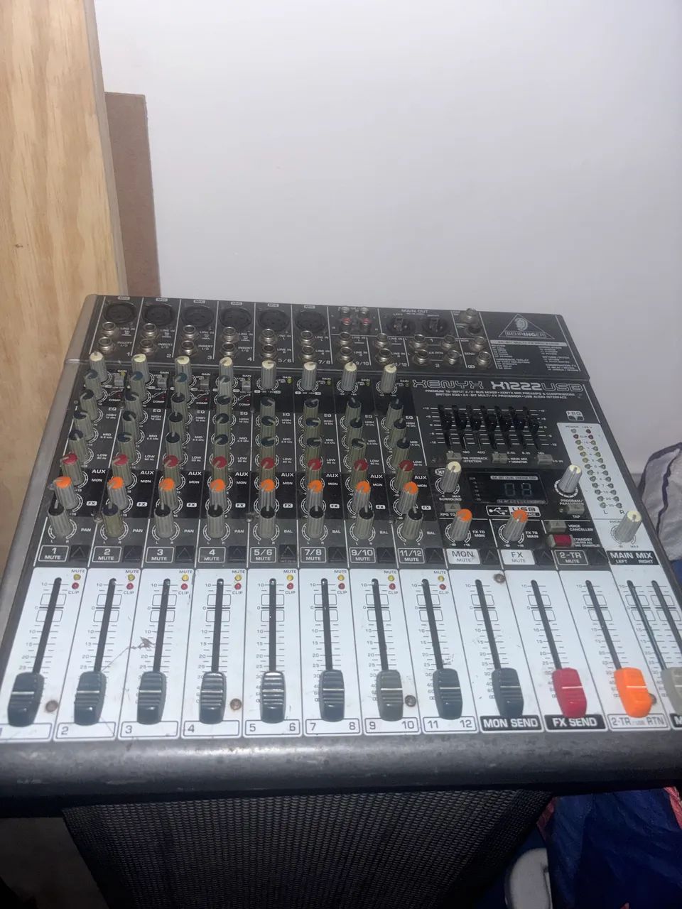 Mesa de som profissional