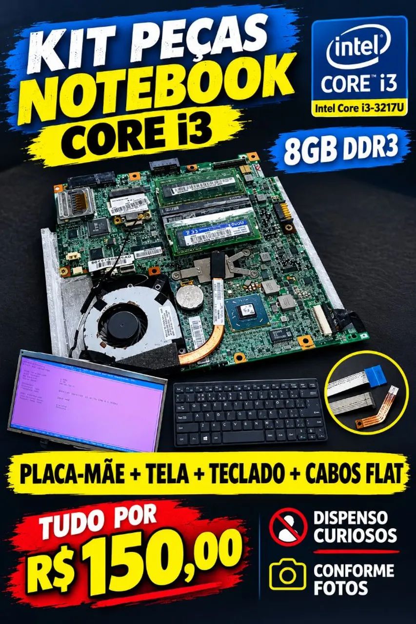 Placa notebook 
