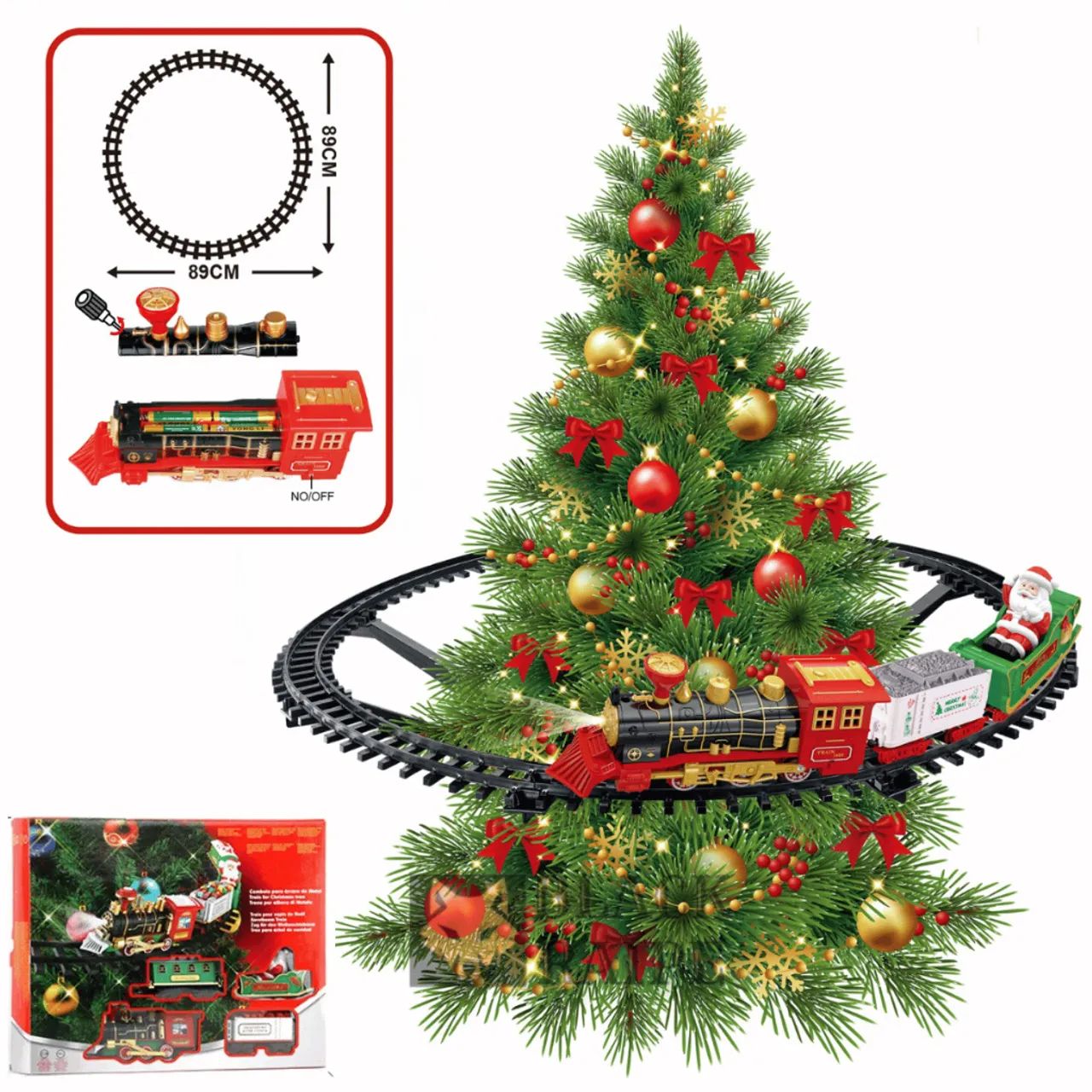 Trenzinho para árvore de Natal ( metade do valor)