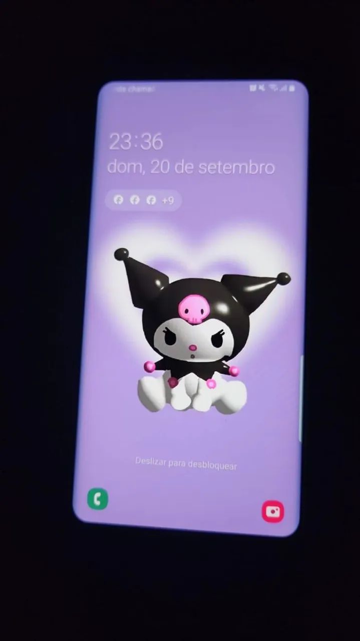 Celular s8 e s20 fe, somente o S20 FE com defeito na tela - Foto 2