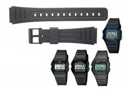 Pulseira 18mm compatível com Casio F91w