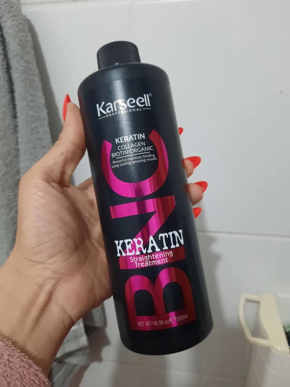 Escova organica importada  karseell 