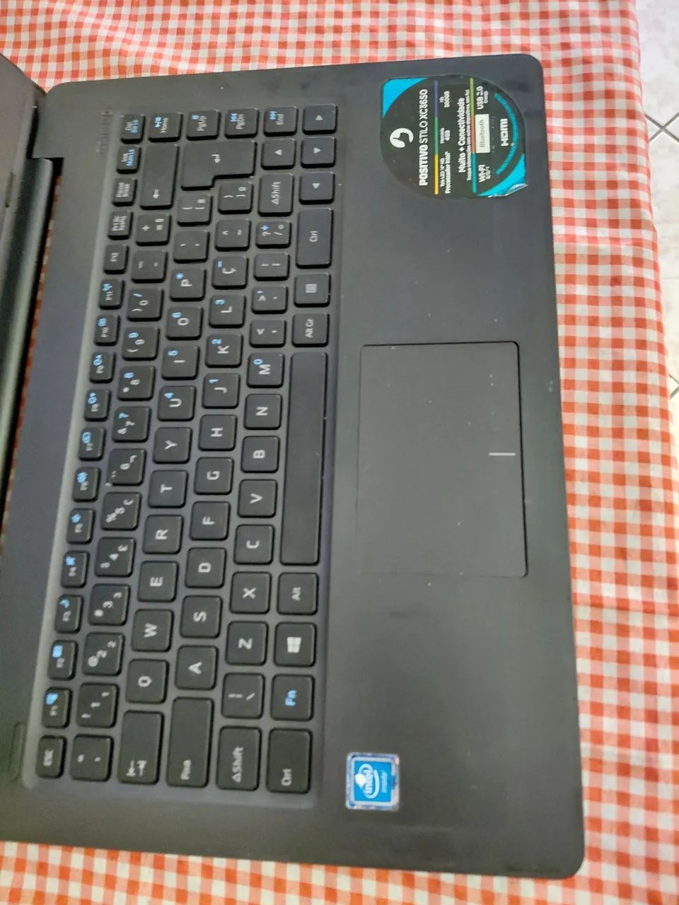 Notebook para retirada de peças 