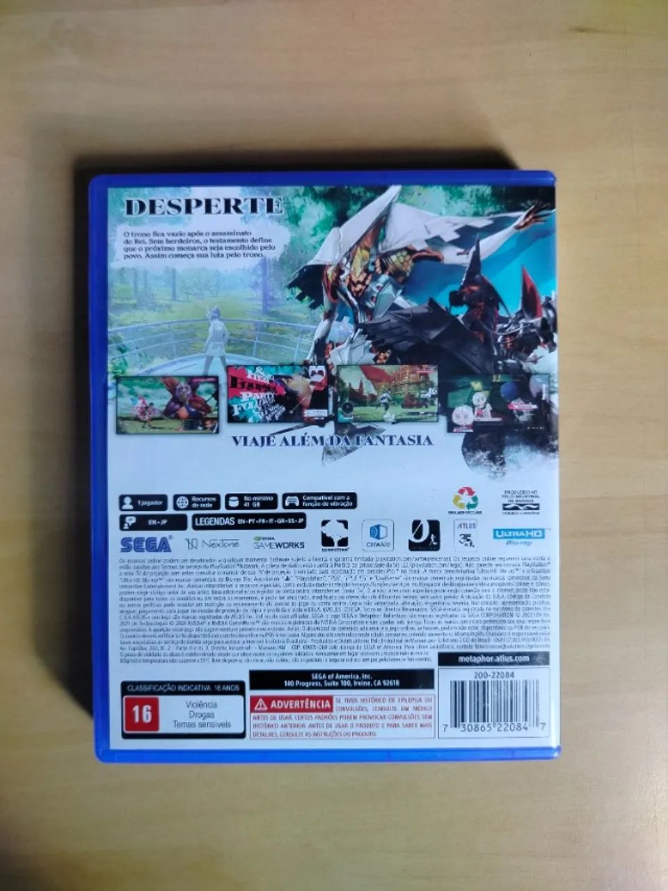 METAPHOR REFANTAZIO PS5 - EXCELENTE ESTADO - Foto 2