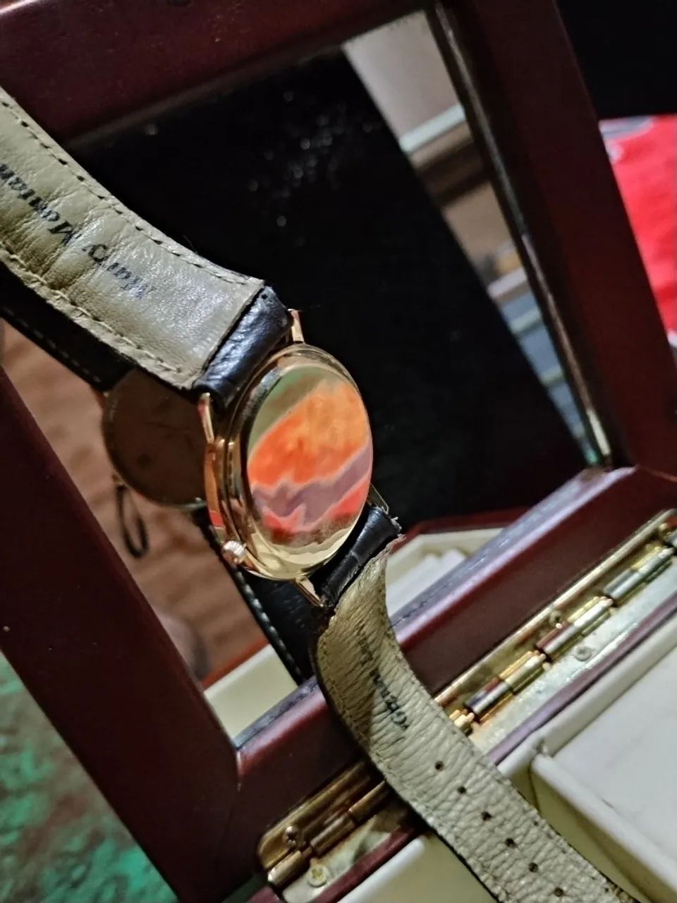 Relógio tissot goldrun ouro 18k - Foto 2