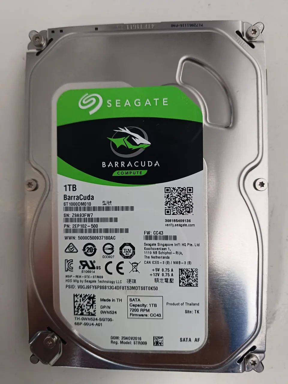 Hd seagate 1TB Barracuda cftv dvr nvr cpu  - Foto 5