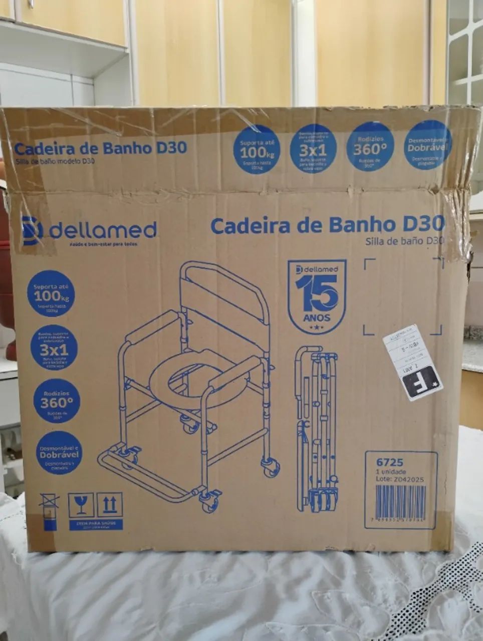 Cadeira de banho seminova  - Foto 2
