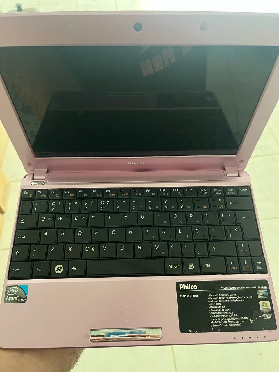 Netbook Philco PHN 10A-R123WS