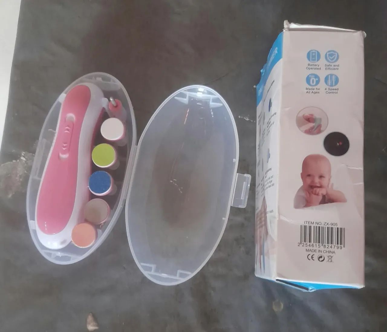 Lixa para unhas de bebês 