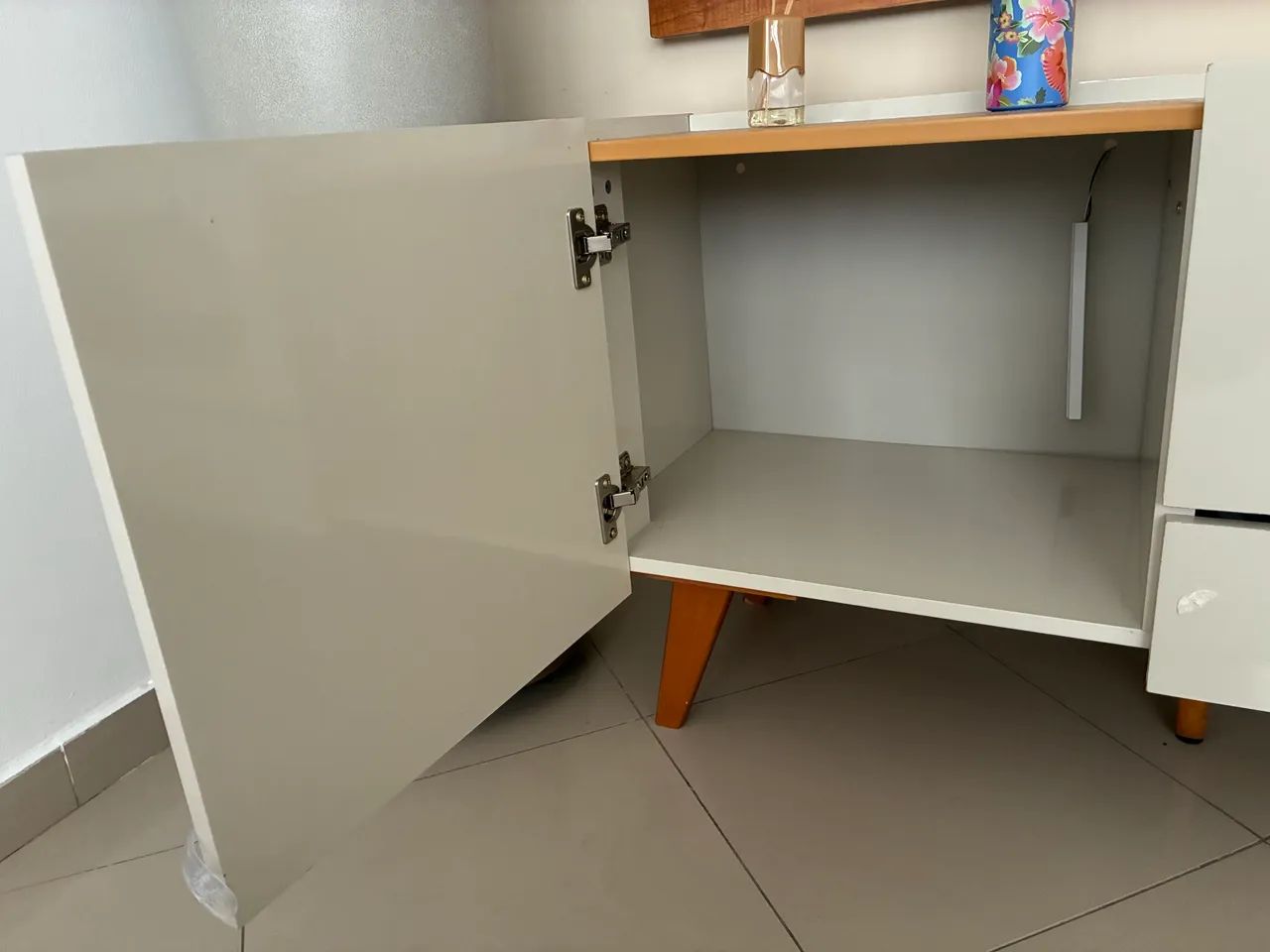 Rack bancada para tv até 85 polegadas curvo - Foto 3