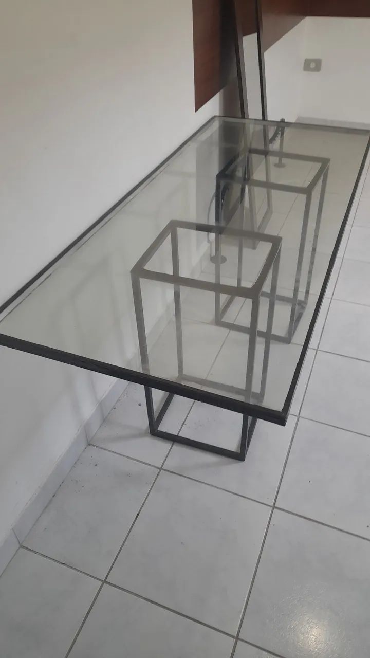 Mesa de vidro 