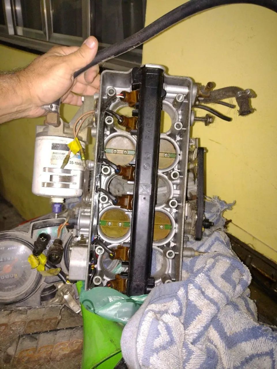 Bicos injetores sistema de injeção completo do Mercury 150 Hp EFI